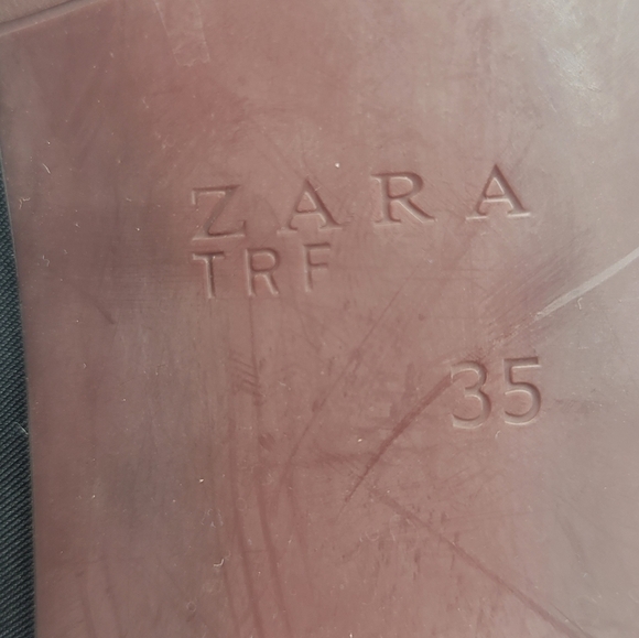 Zara booties with clear rounded heal size 35 - Picture 8 of 13